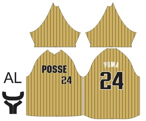 Camiseta de Béisbol Deportiva para Adultos, 220 Gramos, Personalizada con Sublimación, para Hombre, Ropa Deportiva de Softbol, Parte Superior de Sarga - Product Image 6