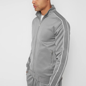 Ensemble de survêtement unisexe de luxe en coton de designer, sweat-shirt à capuche et jogging pour homme, hiver, épais, uni, personnalisé, en molleton technique respirant - Product Image 1