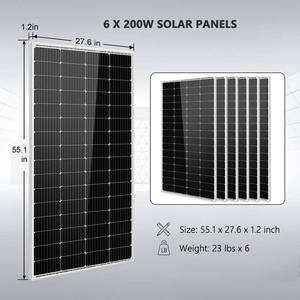 Oferta Increíble: Kit Solar Off-Grid de 5000W 48VDC 120V 5.12KWH con Batería PowerWalls y 6 Paneles de 200 Watts SGM-5K5E - Product Image 3