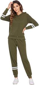 Ropa Deportiva Personalizada, Ropa Deportiva para Correr, Conjuntos Deportivos para Mujer al por Mayor, Conjuntos Deportivos Personalizados para Mujer, Trajes de 2 Piezas, 100% Algodón Liso - Product Image 5