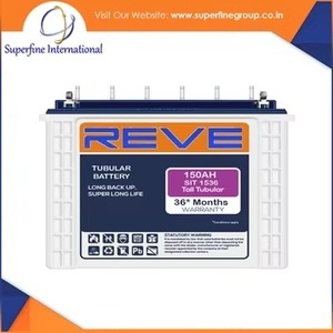 REVE Heavy Duty 12V 150AH Batería solar tubular de ciclo profundo | Batería de suministro a granel sin mantenimiento para compradores mayoristas de Marruecos - Product Image 6