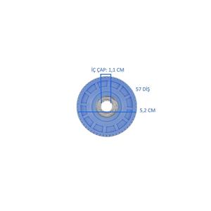 Engrenage de Moteur de Toit Ouvrant pour Renault Mégane Clio Scénic, Peugeot 206 - Product Image 1