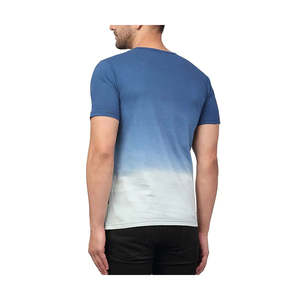 2024 gros personnalisé hommes cou T-Shirt haute qualité tricoté tissu Unique Vintage Style impression conception bouffée techniques pour une utilisation en salle de sport - Product Image 4