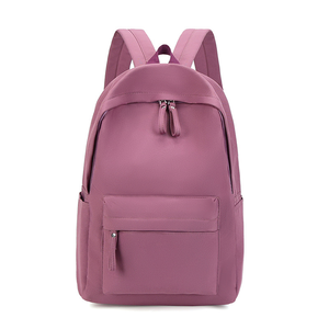 Sac de livre scolaire personnalisé en gros d'usine doublure étanche fermeture à glissière sac à dos décontracté en polyester pour enfants et étudiants - Product Image 2