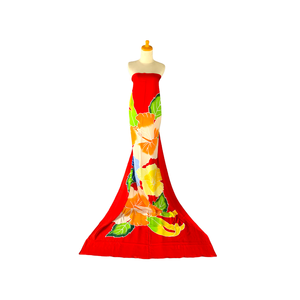 Pareos de rayón 2025 de la mejor calidad, Pareo, nuevo diseño, una pieza, Floral, pintado a mano, Java, artesanos balineses, conjunto Original, servicio OEM - Product Image 4