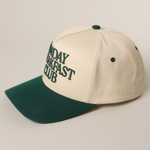 หมวกเบสบอลกีฬา6แผงปักโลโก้3D กำหนดเองหมวกแฟชั่นเข้ารูปสำหรับผู้ชายหมวกฮิปฮอปสไตล์ปาร์ตี้ - Product Image 3