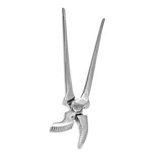 Sillín Clavo Clincher Steel Farrier ToolNueva llegada Heavy Duty Farrier Hoof Clincher Premium Steel Horse Hoof Care Tool - Product Image 6