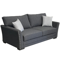 Meilleure Offre : Ensemble de Canapés Maddison - Canapé-Lit Moderne en Tissu et Bois Massif, Design Pliable, Idéal Hôpital, Entrepôt, Salon