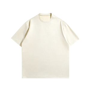 100% algodón Drop Shoulder Camisetas Unisex Boxy Fit Acid Washed Camisetas para la venta Transpirable Precio barato Camisetas para hombres - Product Image 2