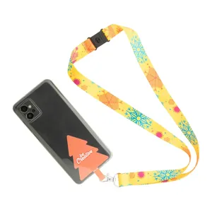 Subyard Mobile Xmas Safe Eco-Friendly Promotional <b>Lanyards</b> for Gadgets Christmas <b>Lanyard</b> for Mobile Devices - Product Image 3