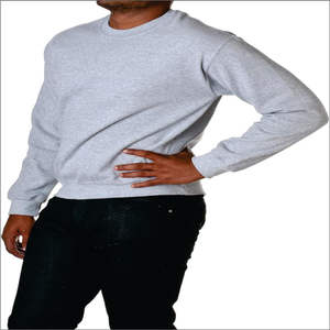 เสื้อสเวตเตอร์สวมหัวผ้าฟลีซสำหรับผู้ชายเสื้อสวมหัวคอลูกเรือใส่สบายพิมพ์ลาย3D เรียบย้อมสีเรียบฤดูใบไม้ร่วง - Product Image 4