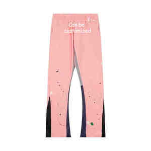 Pantalon de survêtement décontracté pour homme, design tendance, fabriqué en usine, personnalisable, en coton, coupe évasée, collection 2026 - Product Image 5