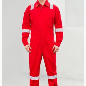 Combinaison de sécurité imperméable en polyester durable pour hommes, vêtements de travail réfléchissants pour le printemps et l'automne, combinaison de soudage brodée à séchage rapide - Product Image 3