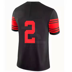 Venta en línea Camiseta de fútbol americano más vendida Camiseta de fútbol americano de estilo único al por mayor - Product Image 2