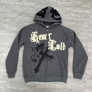 Sudadera con Capucha Personalizada para Hombre, Bordada, con Pedrería, 100% Algodón Ecológico, de Secado Rápido, Corte Regular, Informal - Product Image 1