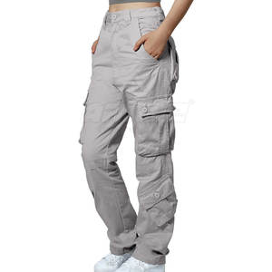 กางเกงคาร์โก้ผ้ายืดอเนกประสงค์มีกระเป๋าเก็บของพิเศษกางเกงคาร์โก้ใส่สบายใช้ได้ทุกวัน - Product Image 2