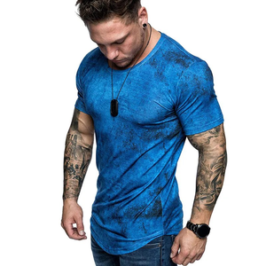 Camiseta de sublimación para hombre, diseño de impresión de manga corta Digital, camisetas de talla grande para hombre, camiseta de verano de secado rápido para hombre - Product Image 4
