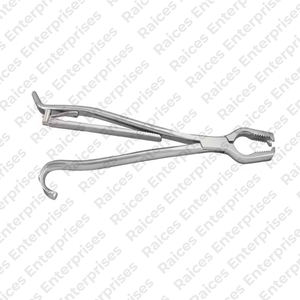 Trinquete largo de acero inoxidable, instrumento médico quirúrgico, fórceps de sujeción de huesos, precio barato más vendido, fórceps de sujeción de huesos - Product Image 3