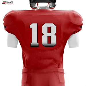 Camiseta de Fútbol Americano Personalizada para Jóvenes y Adultos, Diseño Transpirable, Nombre del Jugador Bordado, Numeración, Manga Corta, Talla Grande - Product Image 6