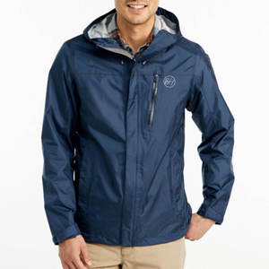 Chaqueta Impermeable de Invierno Personalizable de Talla Grande, Estilo Urbano, con Capucha, Transpirable, Cómoda, con Cremallera y Letras, de Alta Calidad - Product Image 1