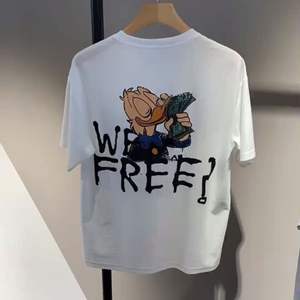 Corps régulier et court hommes femmes t-shirts avec impression imprimée de Logo personnalisé sérigraphie surdimensionnée personnaliser t-shirt 100% coton - Product Image 2