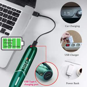 Afeitadora Eléctrica Impermeable para Hombres y Mujeres, Depiladora Indolora y Recortadora Corporal con Cuchilla de Cerámica - Product Image 1