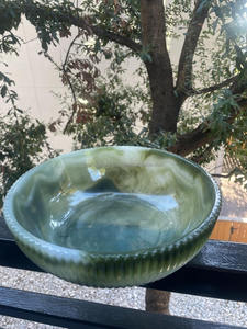 Bol à salade en résine unique, artisanal, sans BPA, écologique, passe au lave-vaisselle, cadeaux de luxe personnalisables, décoration - Product Image 4