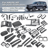 Accessoires intérieurs pour GWM Haval H9 2024 : Panneau de commande de la console centrale, garniture du commutateur de vitre