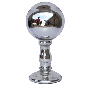 Portavelas de forma redonda, portavelas decorativo único para uso en el hogar, restaurante y hotel - Product Image 1