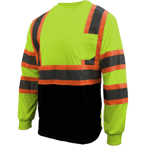 Correas ajustables ANSI Clase 3 Chaleco DE SEGURIDAD Cinta reflectante de malla transpirable Impermeable para ciclistas entusiastas del aire libre - Product Image 3