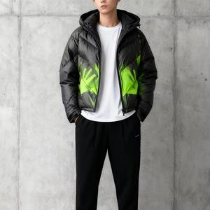 Chaquetas Acolchadas para Hombre con Capucha Termocrómica, Resistentes al Viento, con Sensor de Temperatura y Cambio de Color Reactivo al Calor, OEM - Product Image 2