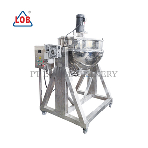 Olla industrial encamisada convencional LOB 300L, adecuada para industrias como la cerveza y la elaboración de mermeladas. - Product Image 5