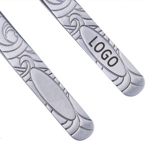 Pinzas de pestañas de agarre cómodo con logotipo personalizado, juegos de 7 Uds., tendencia de acero inoxidable puntiaguda, venta de pestañas personalizadas para LM - Product Image 3