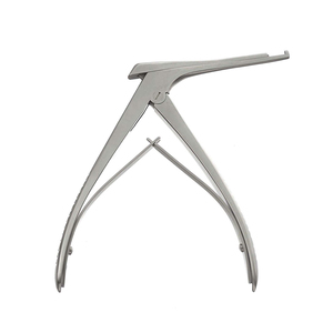 Poinçon à os de haute qualité 90 coupe vers le haut 140 mm 5.12 pouces largeur 4 mm Non stérile réutilisable métal acier Kerrison Rongeurs - Product Image 1