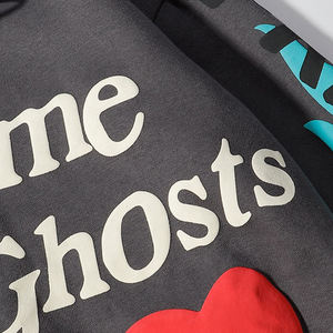 Jersey unisex con estampado de felpa francesa, Sudadera con capucha, 100% algodón, transpirable, estampado personalizado para hombres, Digital de alta calidad para invierno - Product Image 4