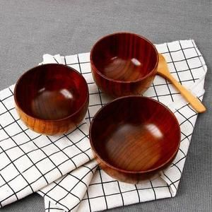 Vente chaude bol en bois qualité supérieure mini bol en bois design antique fait à la main bol en bois à bon prix - Product Image 5