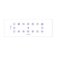 Sistema de Automatización del Hogar Inteligente Táctil Tuya 2023, Material de Vidrio, Certificado CE, Red Inalámbrica NFC, Interruptor WiFi Estándar Inteligente, Exportación