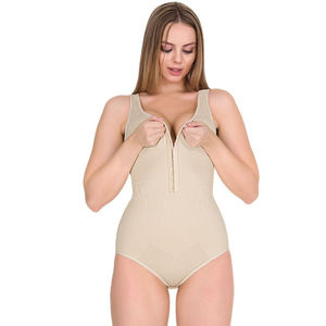Turkiye's Premium Qualité Respirant Minceur Grande Taille Shapewear Corset Sangle Épaisse Fermeture À Pression Tricoté - Product Image 2