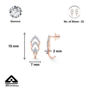 Boucles d'oreilles créoles et huggies religieuses en or blanc et perles pour femme - Product Image 6