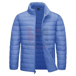 Factory Direct Mens Quilted Winter <b>Jacket</b> Lightweight Puffer Windproof Water Resistant Fabric Pocket Practical Design <b>travel</b> - Product Image 1
