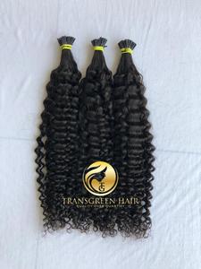 ผมต่อแบบมนุษย์ผมบริสุทธิ์เรมี่ไม่ผ่านกระบวนการผม100% ทำจากผมตรงที่วิหารแนวเดียวกันสไตล์บราซิลอินเดีย - Product Image 4