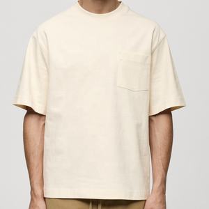100% Cotton <b>T</b>-<b>shirt</b> With <b>Pocket</b> Short Sleeve <b>Men's</b> Tshirts Summer <b>T</b>-<b>shirts</b> for <b>Men</b> Custom Jersey Tshirt Oversized - Product Image 3
