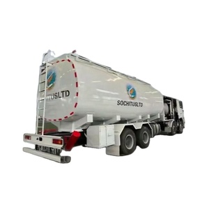 MEILLEURE OFFRE Camion-citerne d'occasion 8x4 340HP, boîte manuelle 12 vitesses, réservoir en aluminium - Product Image 4