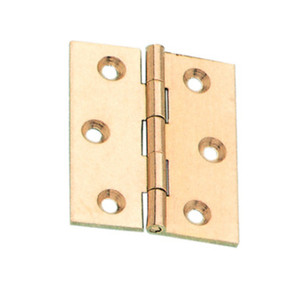 Blister Cerniere Fresate Piane Oro Satinato 40x35 (2 piezas) - Product Image 1