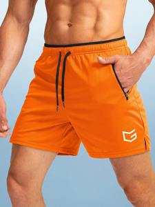 Pantalones cortos de hombre de la mejor calidad, ajuste cómodo, ropa de calle de verano, pantalones cortos deportivos de moda informales, sólido 100% algodón rápido - Product Image 6