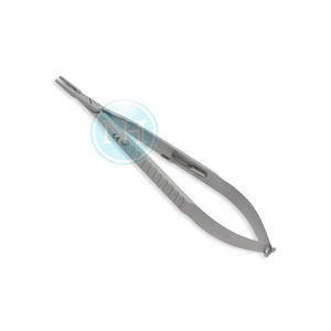 ที่จับเข็มคาสโตรเวียโฮแบบตรงสำหรับมืออาชีพ พร้อมตัวล็อค สำหรับการเย็บขนาดเล็ก ด้ามจับสั้น ที่จับเข็มคาสโตรเวียโฮแบบตรง - Product Image 2