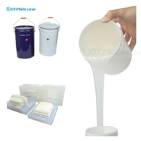 Caoutchouc de silicone transparent liquide pour l'impression 3D/moulage sous vide caoutchouc de silicone rtv-2