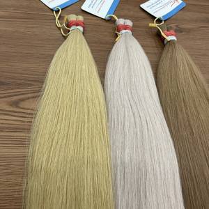 Producto caliente 100% cabello humano Remy vietnamita crudo a granel para trenzar paquete bohemio de estilo de onda Natural recto - Product Image 1