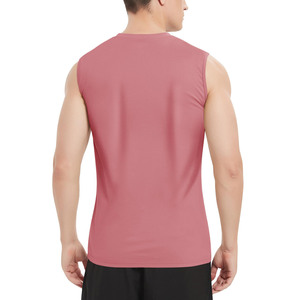 Ecológico hombres gimnasio chaleco camiseta sin mangas de bambú culturismo ropa Fitness gimnasio camisetas sin mangas personalizadas hombres camiseta sin mangas - Product Image 5