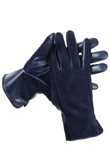 Gants en cuir pour femmes de haute qualité avec broderie en daim véritable 50% gants tactiles en cuir véritable - Product Image 5